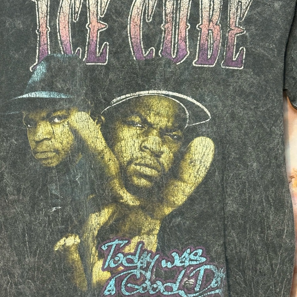 Vintage Ice Cube “Today Was‎ A Good Day” Black Short Sleeve Tee - Picture 2 of 3
